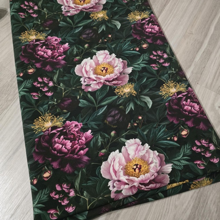 kupon-dresówka petelka fioletowe sny 2,9m