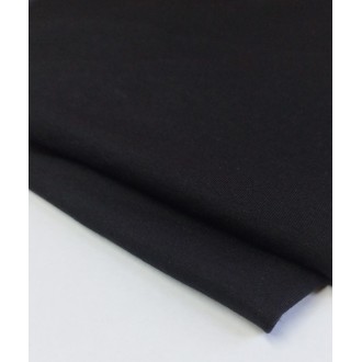 Czarna - jersey wiskozowy 220g/m2
