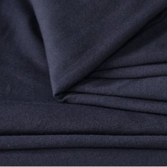 Ciemny Granat -jersey wiskozowy 220g/m2