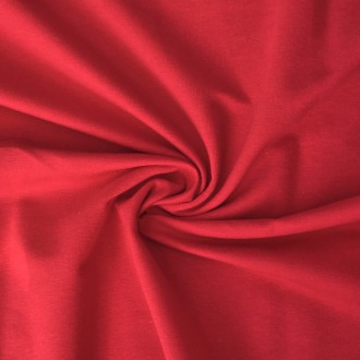 Czerwony -jersey wiskozowy 220g/m2